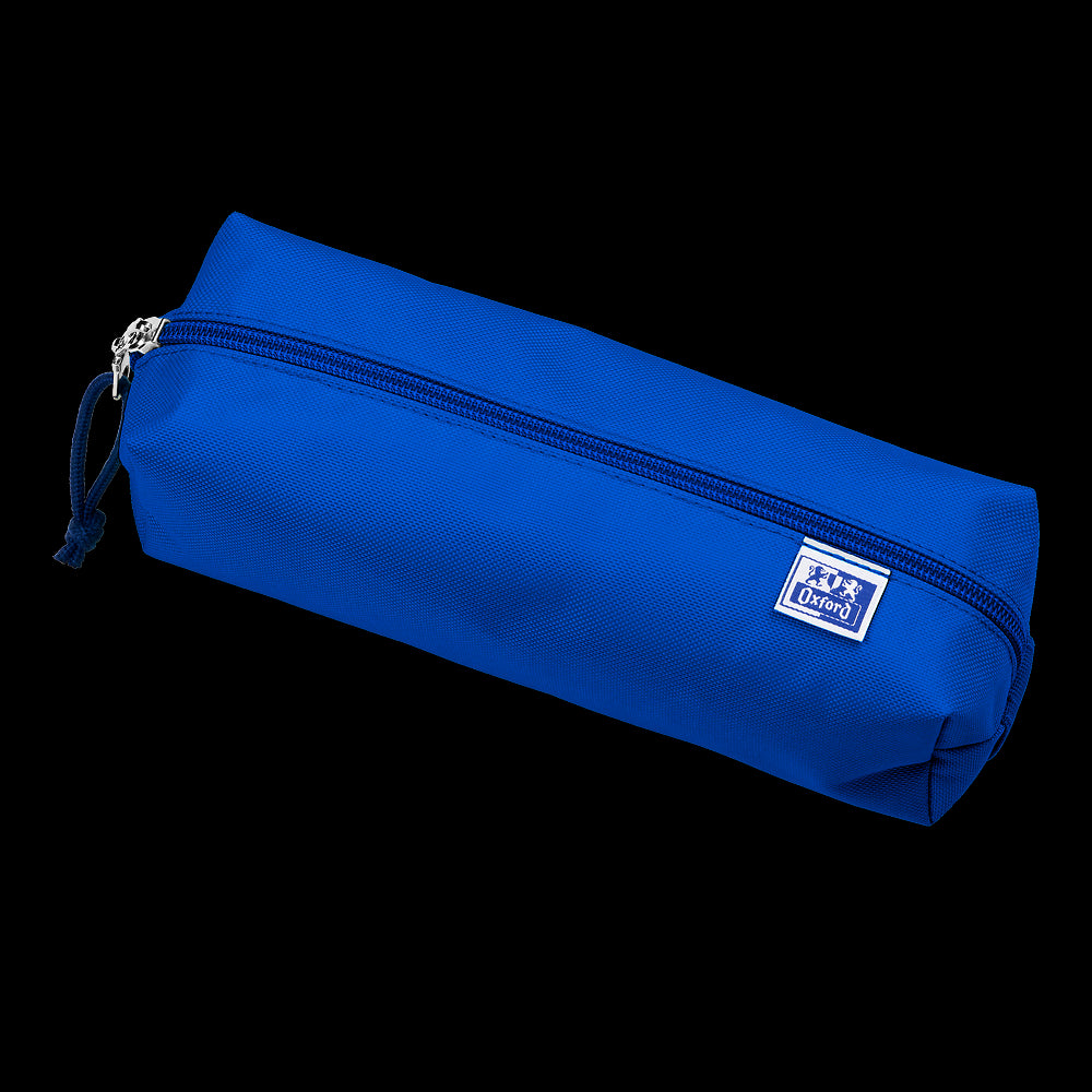 Oxford large rectangular pencil case, blue