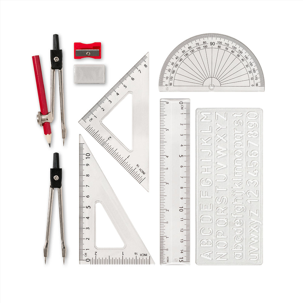 Linex Geometry Set, Tin