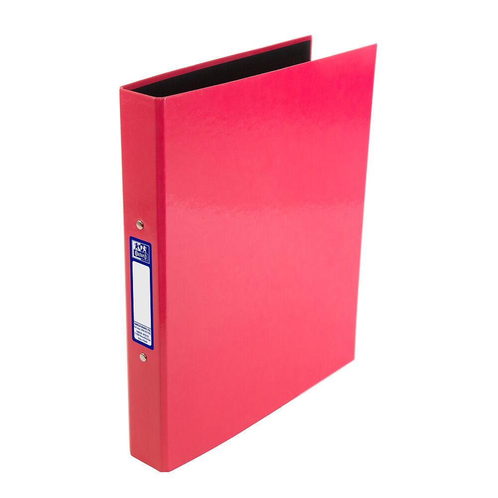 Oxford Bright Pink Ring Binder A4 Spine 40mm