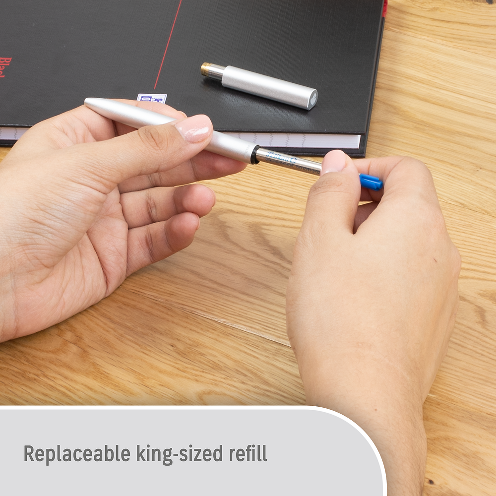 Pelikan Ineo Silver Ballpoint Pen