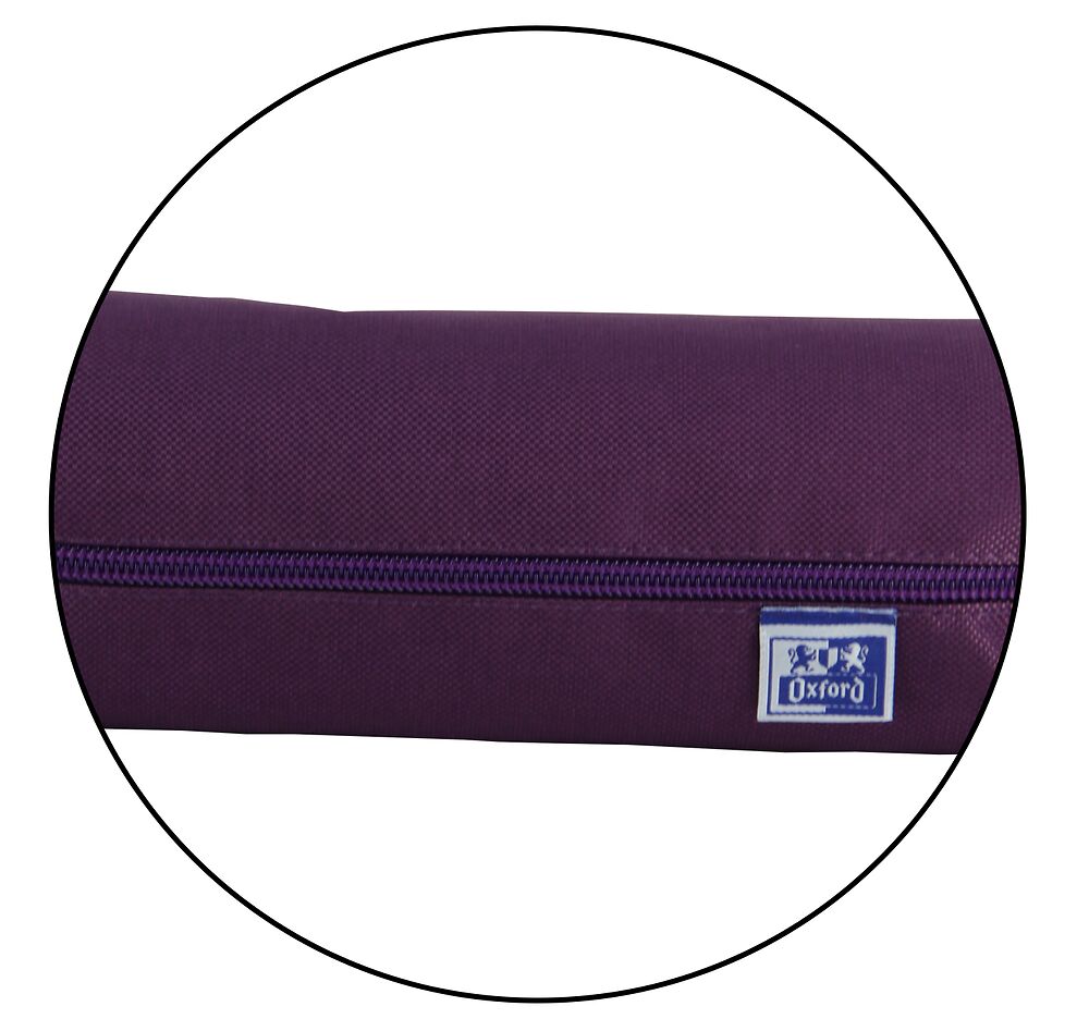 OXFORD medium rectangular Pencil case, purple