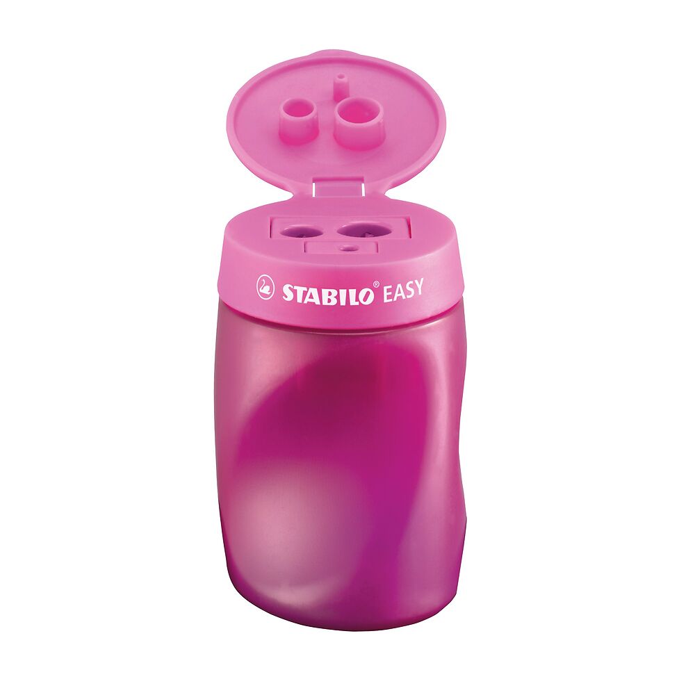 STABILO EASYsharpener Ergonomic Container Sharpener,  Pink