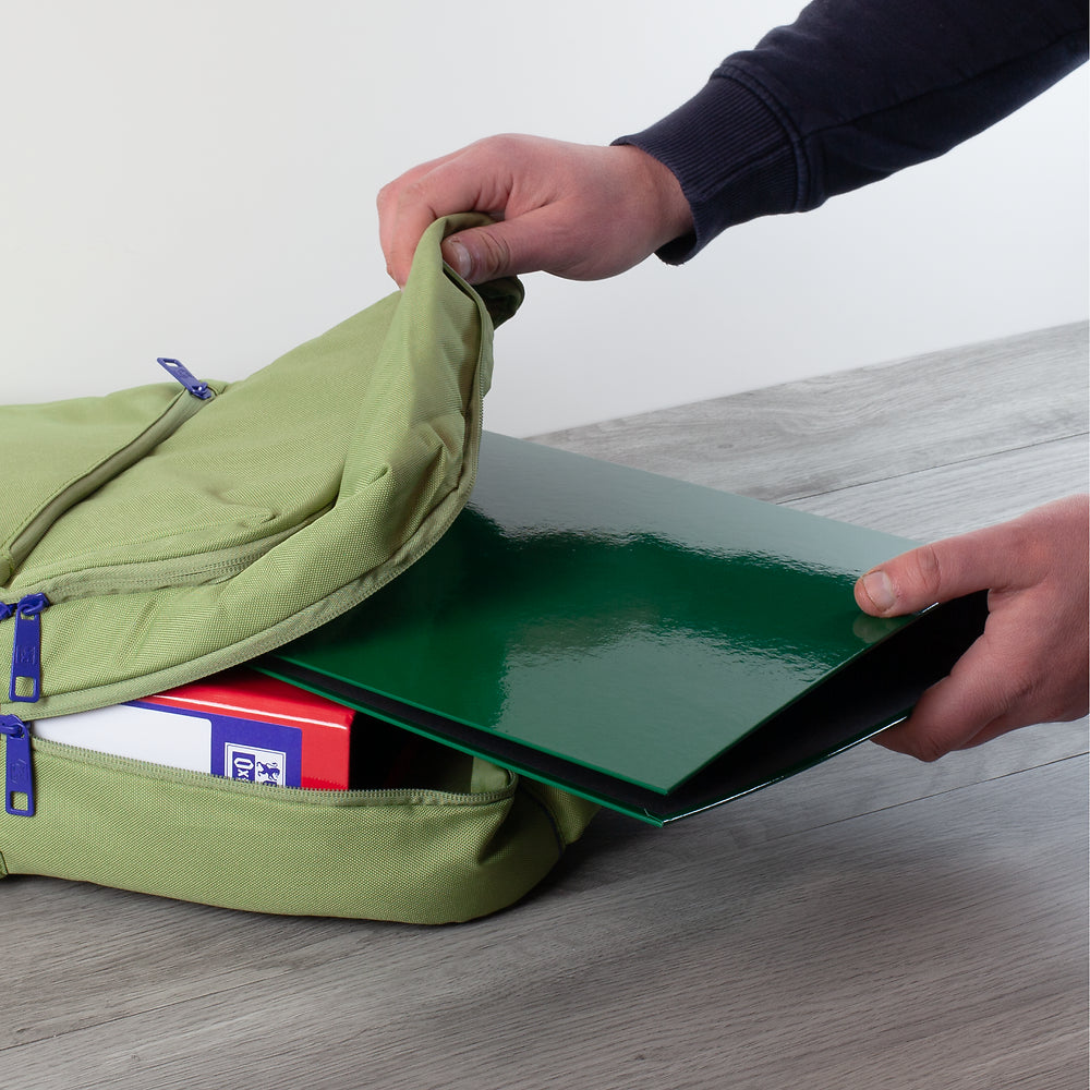OXFORD BACKPACK Recycled Polyester Safari Green