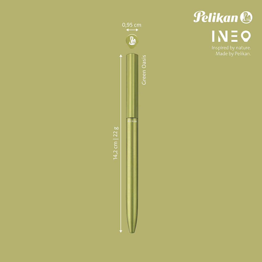 Pelikan Ineo Green Ballpoint Pen