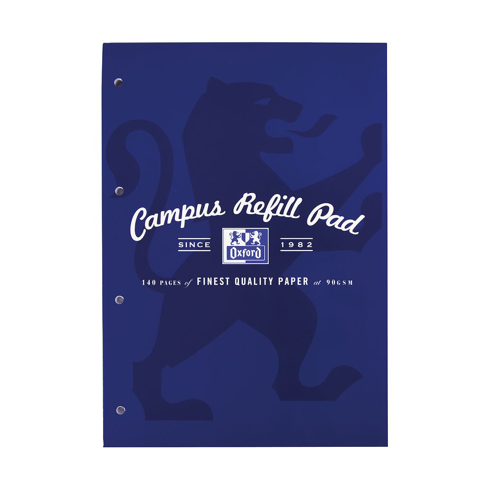 Oxford Campus Navy Refill Pad, 140 pages