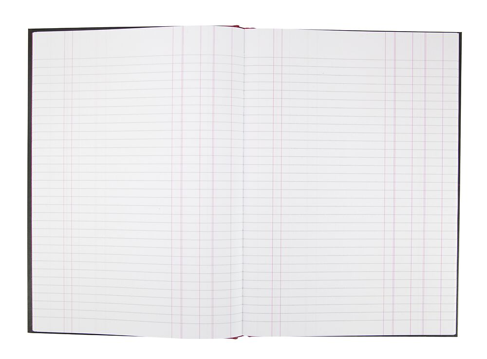 Oxford Black n' Red Double Cash Book