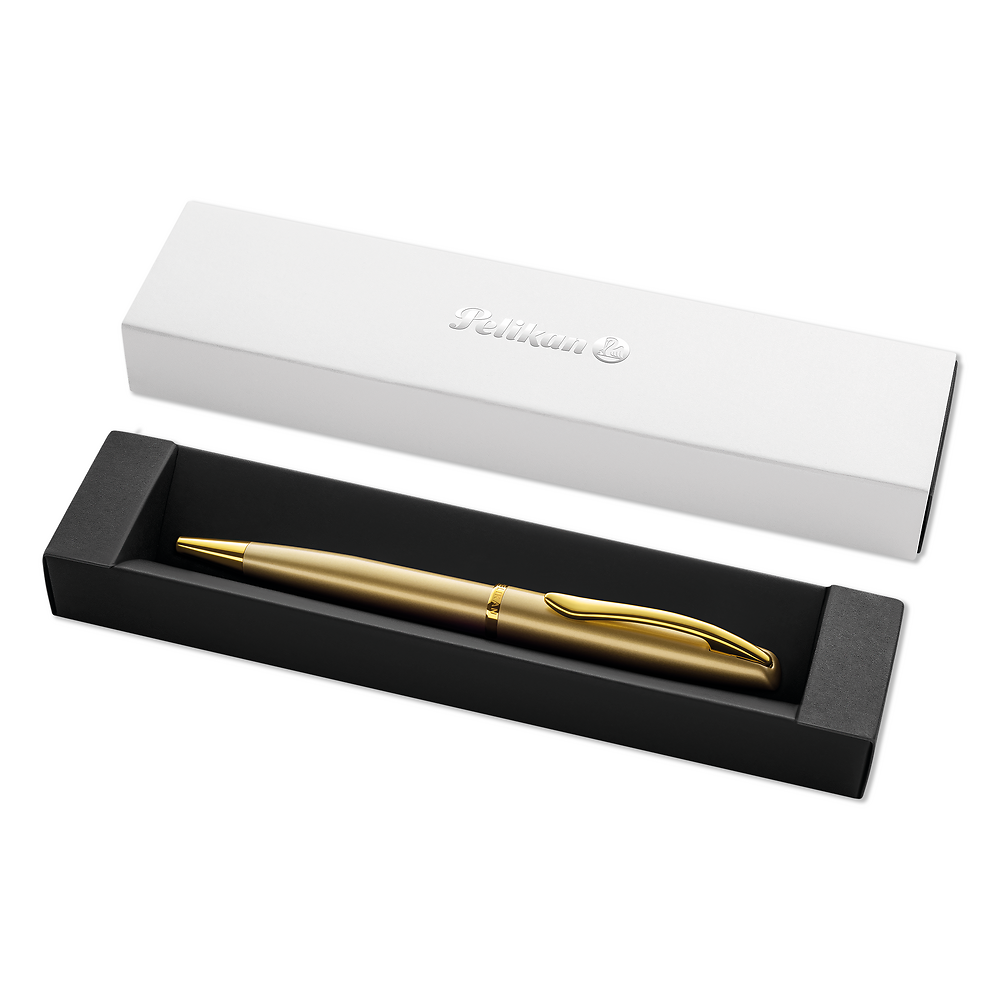 Pelikan Jazz Noble Elegance Ballpoint Pen Gift Set, Gold