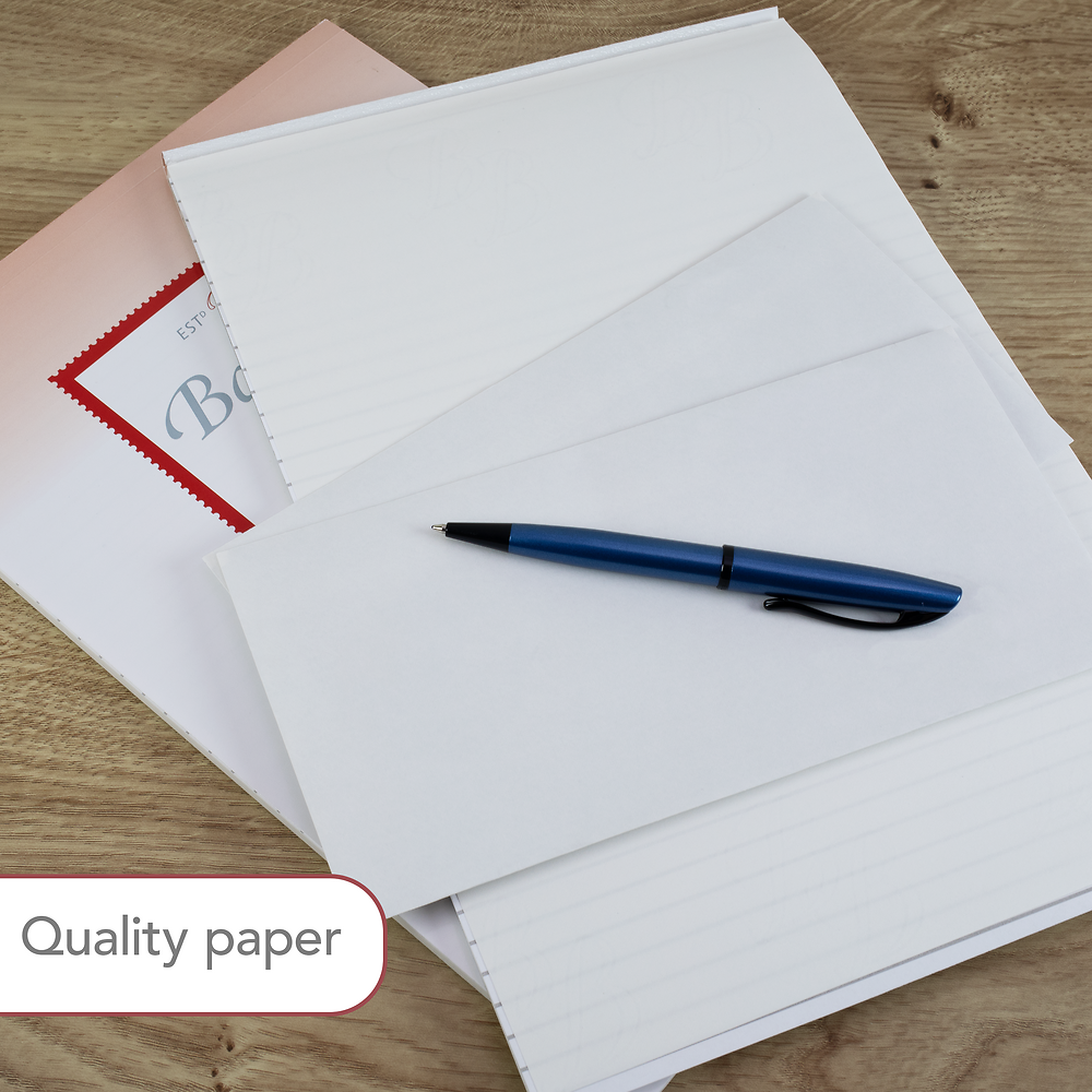 Basildon Bond Duke (137x178mm) Writing Pad, 40 Sheets, White