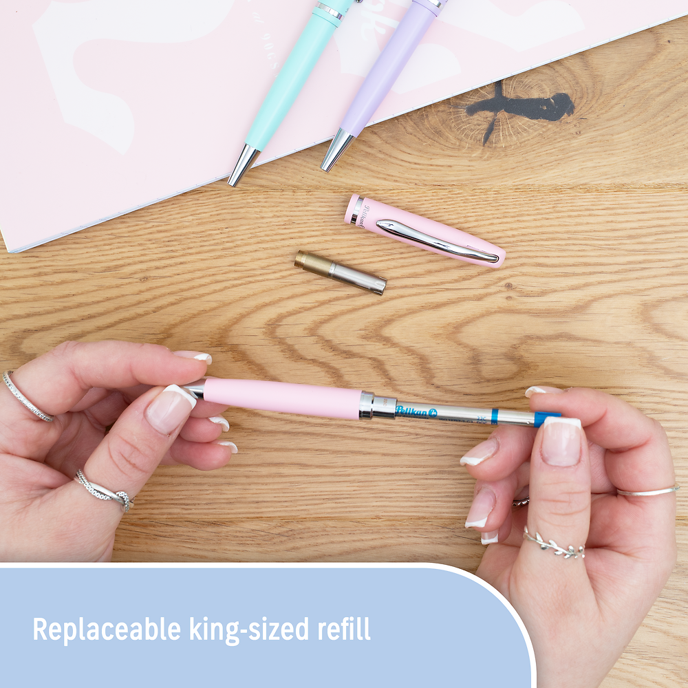 Pelikan Jazz Pastel Blue Ballpoint Pen