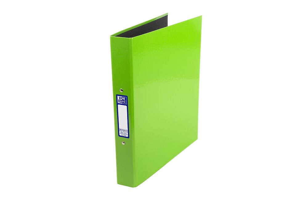 Oxford Laminated Paper on Board Light Green Ring Binder A4 Spine 40mm
