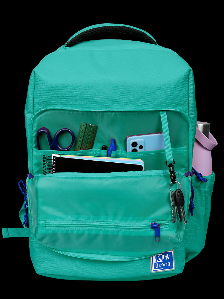 OXFORD BACKPACK Recycled Polyester Mint Green