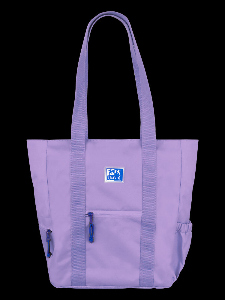 OXFORD TOTE BAG Recycled Polyester Lavender