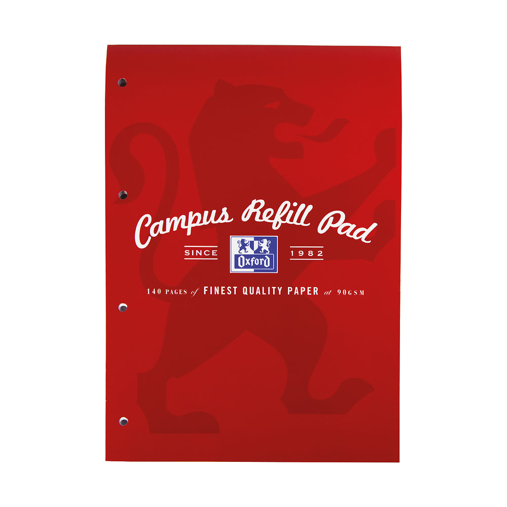 Oxford Campus Red Refill Pad, 140 pages