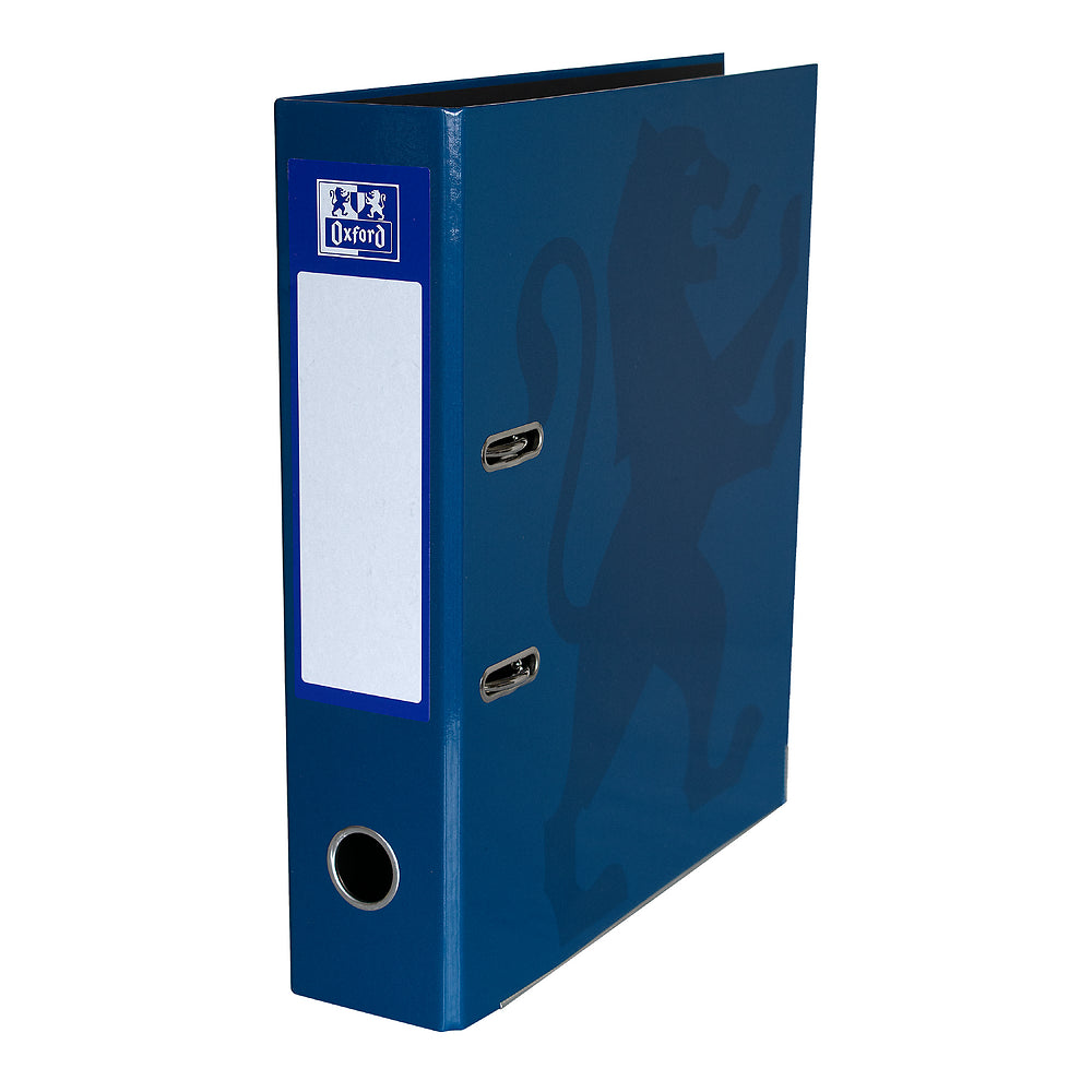 Oxford Lever Arch Files, A4, Navy Blue